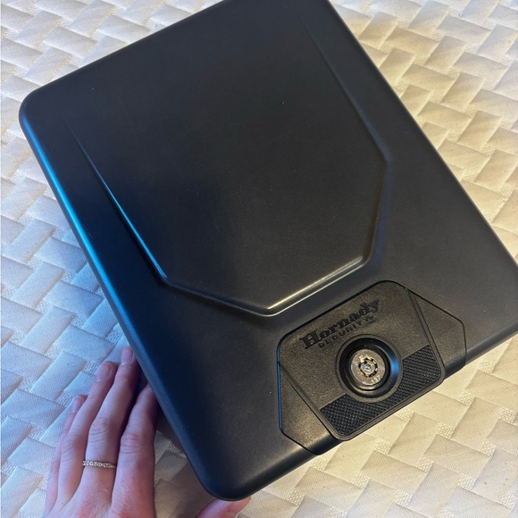 Black Secure Lock Box - Picture 3 of 6